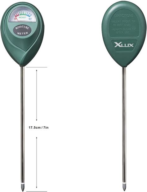 custom xlux soil moisture meter|soil moisture level chart.